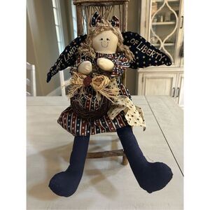 Patriotic Angel Rag Doll